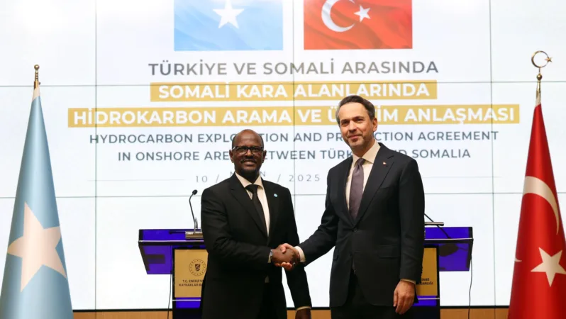 Türkiye ile Somali arasında stratejik enerji adımı: TPAO, 16 bin kilometrekarelik alanda arama yapacak